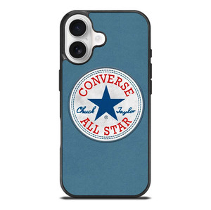 CONVERSE SNEAKERS LOGO BLUE iPhone 17 Case Cover