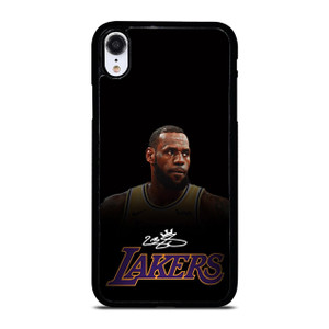 LEBRON JAMES LA LAKERS AUTOGRAPH iPhone XR Case Cover LEBRON JAMES LA LAKERS AUTOGRAPH iPhone XR Case Cover