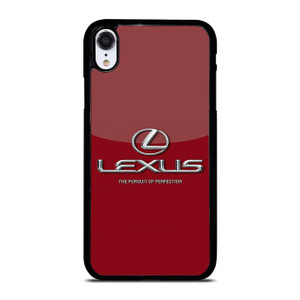 LEXUS THE PURSUIT OF PERFECTION EMBLEM iPhone XR Case Cover LEXUS THE PURSUIT OF PERFECTION EMBLEM iPhone XR Case Cover