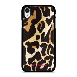 LILLY PULITZER LEOPARD PATTERN iPhone XR Case Cover