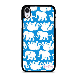 LILLY PULITZER TINY ELEPHANT iPhone XR Case Cover