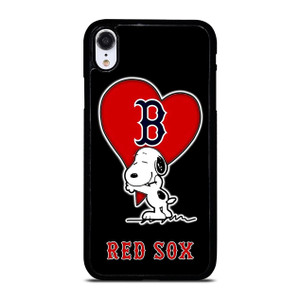 LOVE BOSTON RED SOX SNOOPY iPhone XR Case Cover LOVE BOSTON RED SOX SNOOPY iPhone XR Case Cover