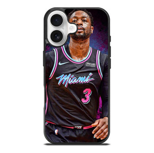 DWYANE WADE MIAMI HEAT NBA iPhone 17 Case Cover