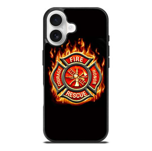 FIREFIGHTER FIREMAN LOGO iPhone 17 Case Cover
