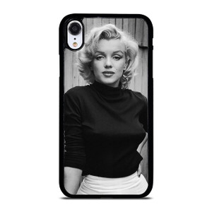 MARILYN MONROE BLACK WHITE iPhone XR Case Cover