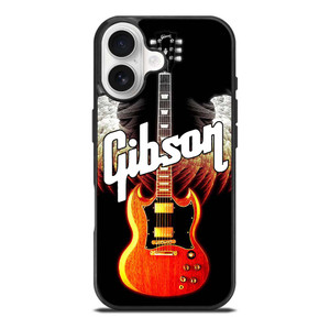 GIBSON GUITAR WINGS LOGO iPhone 17 Case Cover