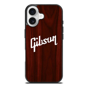GIBSON GUITAR WOODEN LOGO iPhone 17 Case Cover
