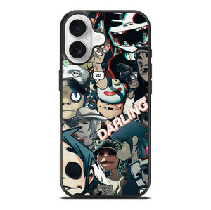 GORILLAZ 2D COLLAGE iPhone 17 Case Cover