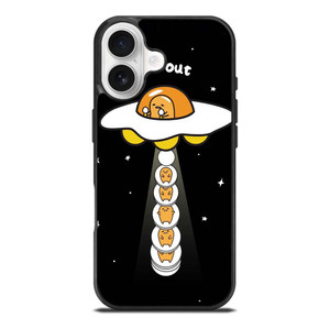 GUDETAMA LAZY EGG UFO iPhone 17 Case Cover