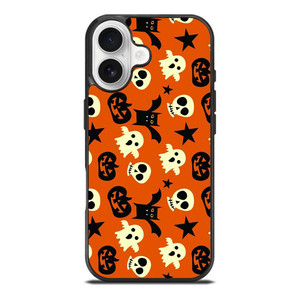HALLOWEEN GHOST PATTERN iPhone 17 Case Cover
