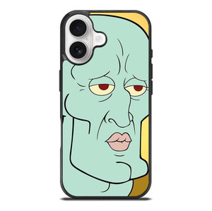 HANDSOME SQUIDWARD CARTOON iPhone 17 Case Cover