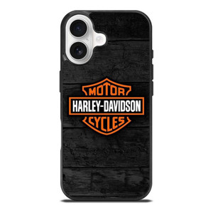 HARLEY DAVIDSON MOTORCYCLE WOODEN LOGO iPhone 17 Case Cover