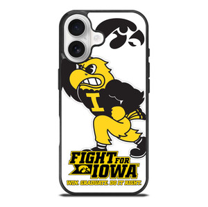 IOWA HAWKEYES MASCOT 2 iPhone 17 Case Cover