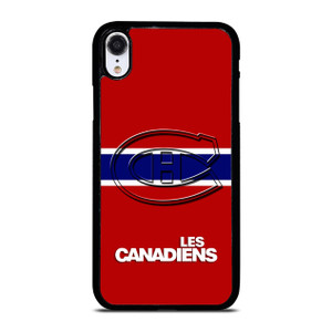 MONTREAL LES CANADIENS STRIPED LOGO iPhone XR Case Cover MONTREAL LES CANADIENS STRIPED LOGO iPhone XR Case Cover