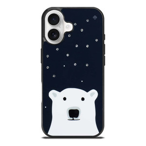 KATE SPADE SPARKLE POLLAR BEAR iPhone 17 Case Cover