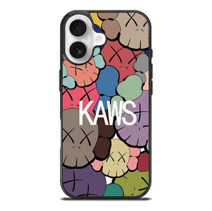 KAWS ICON FASHION FACES iPhone 17 Case Cover