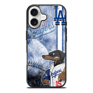 LA DODGERS DOG LOGO iPhone 17 Case Cover