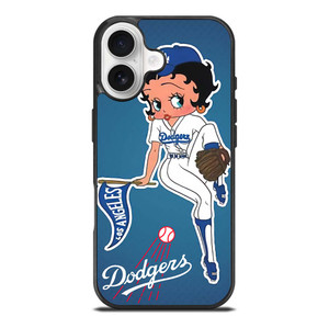 LA DODGERS X BETTY BOOP iPhone 17 Case Cover