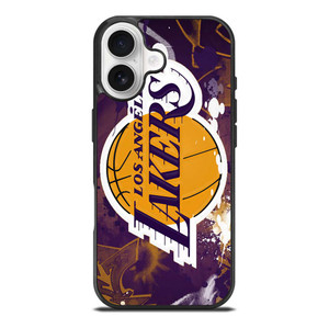 LA LAKERS ART LOGO iPhone 17 Case Cover