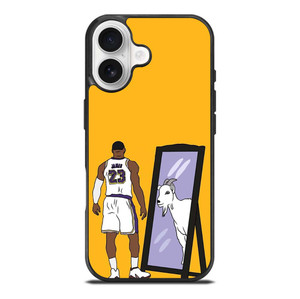 LEBRON JAMES MIRROR GOAT iPhone 17 Case Cover