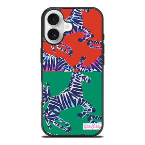 LILLY PULITZER ZEBRA iPhone 17 Case Cover