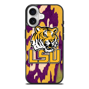 LSU TIGERS FOOTBALL HALFTONE iPhone 17 Case Cover
