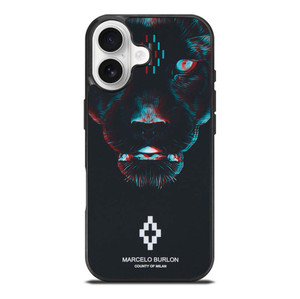 MARCELO BURLON BLACK PANTHER iPhone 17 Case Cover