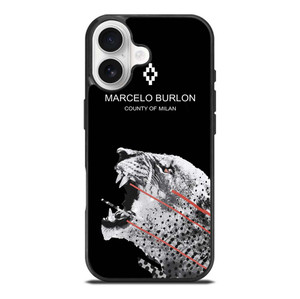 MARCELO BURLON TIGER LOGO iPhone 17 Case Cover