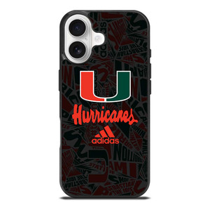MIAMI HURRICANES UM ADIDAS iPhone 17 Case Cover