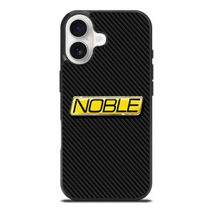 NOBLE CARBON LOGO iPhone 17 Case Cover