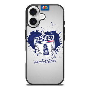 PACHUCA FUTBOL CLUB ART LOGO iPhone 17 Case Cover