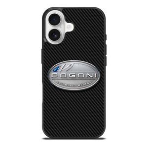 PAGANI AUTOMOBILI CARBON LOGO iPhone 17 Case Cover