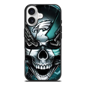 PHILADELPHIA EAGLES SKULL LOGO iPhone 17 Case Cover
