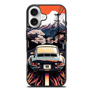 PORSCHE CAR 911 RACING CAR PAINTING iPhone 17 Case Cover