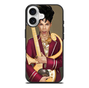 PRINCE PURPLE IN MEMORIAM AND GUITAR iPhone 17 Case Cover