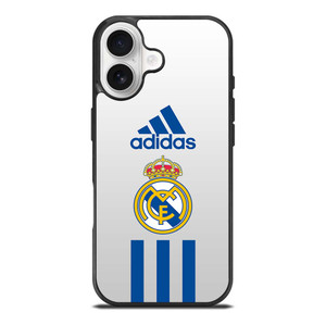 REAL MADRID CF ADIDAS STRIPES iPhone 17 Case Cover