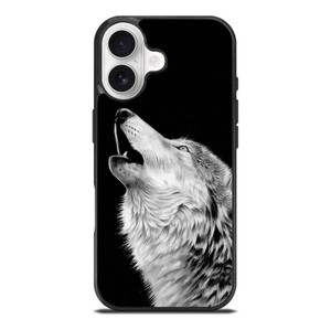 ROAR WHITE WOLF iPhone 17 Case Cover