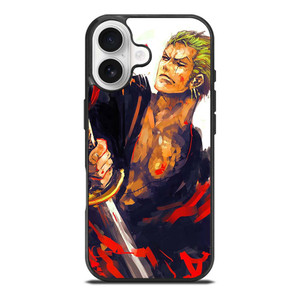 RORONOA ZORO ONE PIECE ART iPhone 17 Case Cover