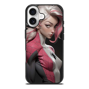 SEXY SPIDER GIRL MARVEL COMICS CARTOON iPhone 17 Case Cover