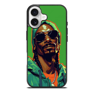 SNOOP DOG RAPPER ART iPhone 17 Case Cover
