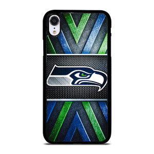 SEATTLE SEAHAWKS METAL LOGO iPhone XR Case Cover