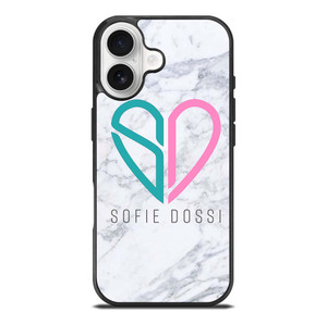 SOFIE DOSSI MARBELE LOGO iPhone 17 Case Cover