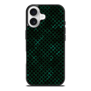 STYLISH HEXAGONAL GREEN PATTERN iPhone 17 Case Cover