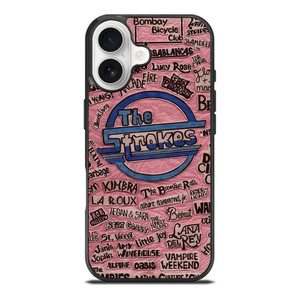 THE STROKES AND FAMOUS BAND LOGO iPhone 17 Case Cover