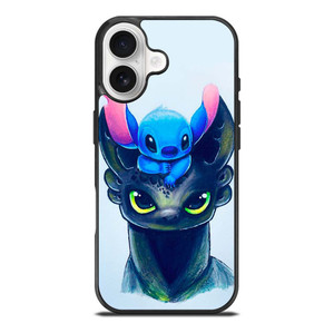 TOOTHLESS AND STITCH ART iPhone 17 Case Cover