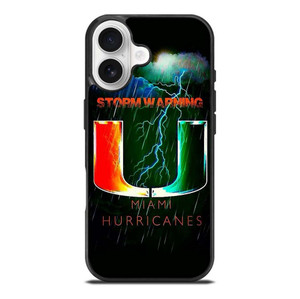 UM MIAMI HURRICANES NFL iPhone 17 Case Cover
