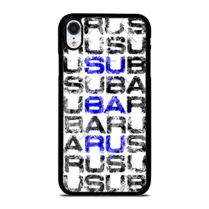 SUBARU CROSSWORD PUZZLE iPhone XR Case Cover