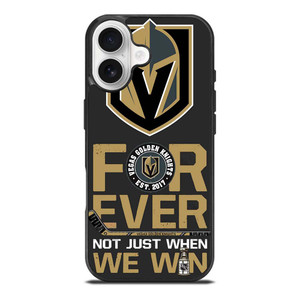VEGAS GOLDEN KNIGHT FOR EVER NOY WHEN WE WIN iPhone 17 Case Cover