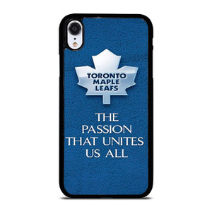 TORONTO MAPLE LEAFS NHL QUOTES iPhone XR Case Cover TORONTO MAPLE LEAFS NHL QUOTES iPhone XR Case Cover