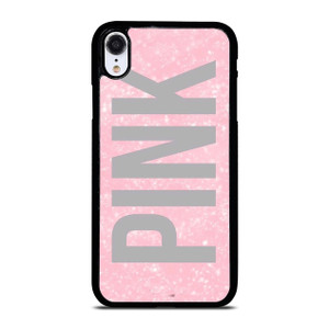 VICTORIA'S SECRET PINK SPARKLE LOGO iPhone XR Case Cover VICTORIA'S SECRET PINK SPARKLE LOGO iPhone XR Case Cover